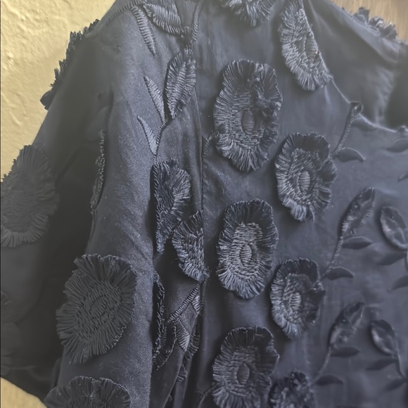 Janie and Jack Blue Puff Sleeve Sundress for Weddings - Picture 3 of 6